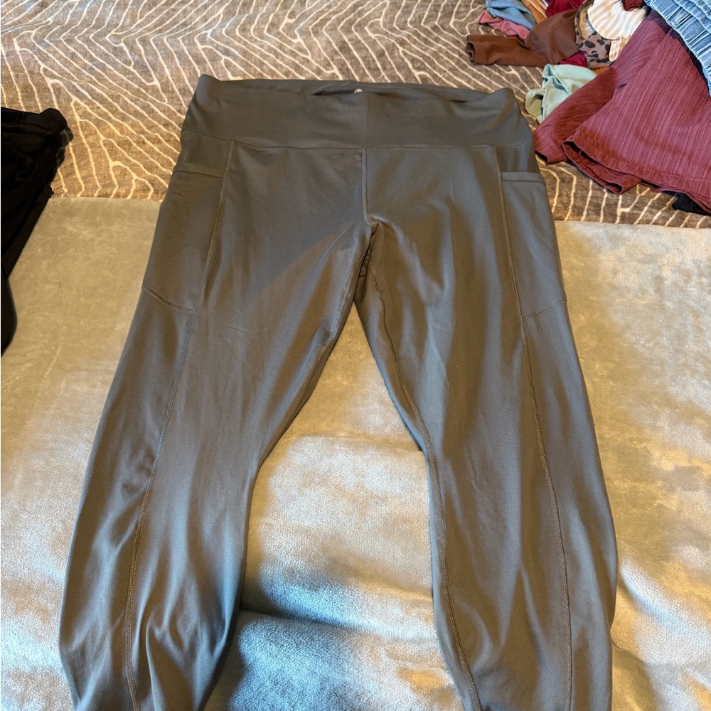 Gray Leggings